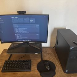 HP Z2 G4 Gaming PC — AMD RX 6600 | Intel i7 8700 | 32GB RAM | 1TB NVMe
