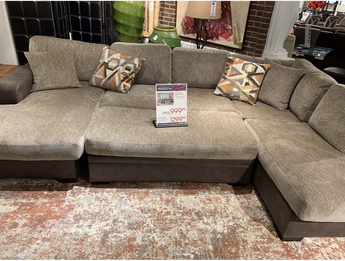 Sofa Sectional and ottoman For Sale