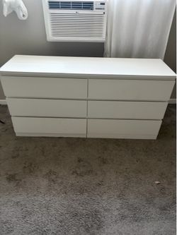 White dresser
