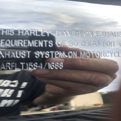 Exhaust For Harley Davidson Motorcycle 
