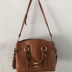 D&B satchel Purse Leather 