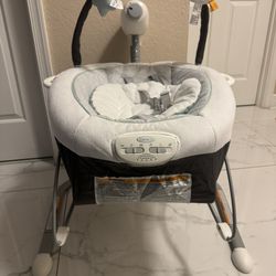 Graco Soothe N Sway LX Swing With Portable Bouncer