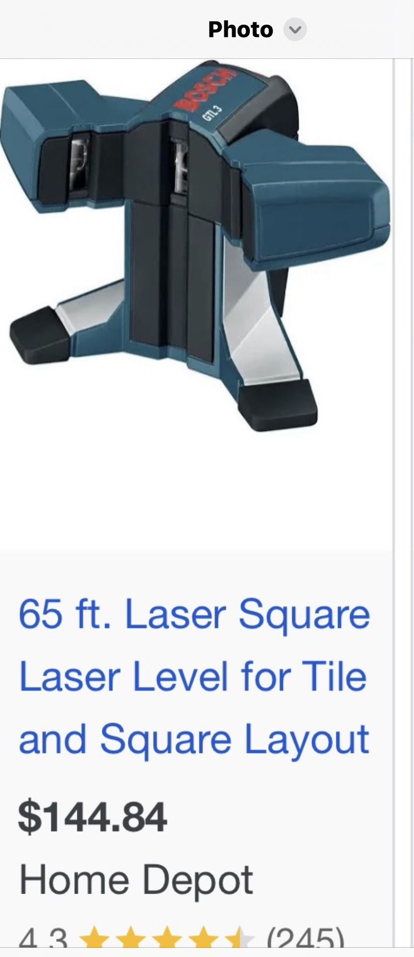 Bosch GTL3