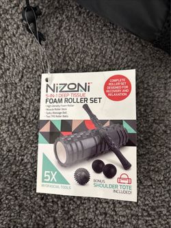 Nizoni 5-in-1 Deep Tissue Foam Roller Set