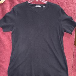 Men’s XL Black Brandini Short Sleeved Casual Shirt