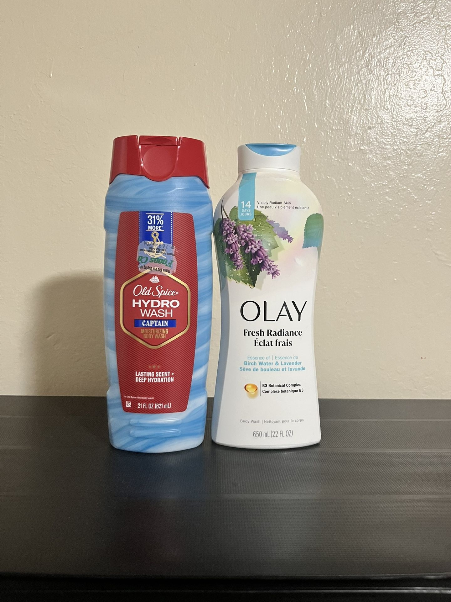 Olay And Old Spice Body Wash
