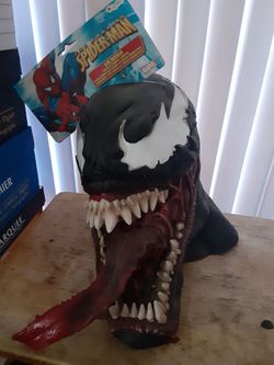 2007 Marvel Spider-man Villain Venom Vinyl Mask