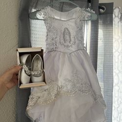 Baptism Dress & shoes