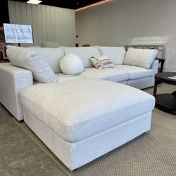 Modular Cloud Sectional With Ottoman
