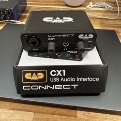 CAD CX1 Audio Interface Single Channel