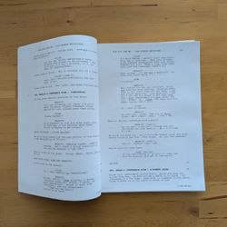 13 Printed Screenplays (Fincher, Tarantino, PTA) - Individually or Bundled