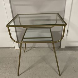 West Elm Curved Terrace Nightstand 