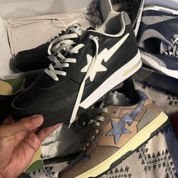 Bapes For sale . Both Size 13 