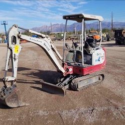 2015 Takeuchi TB216 Mini Ex