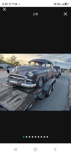 1950 2 door chevy bomb styline  parts