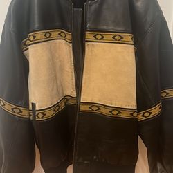 Scully Leather Jacket Men Size XL Western Style 