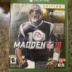 Xbox One Madden NFL 18 G.O.A.T. Edition 
