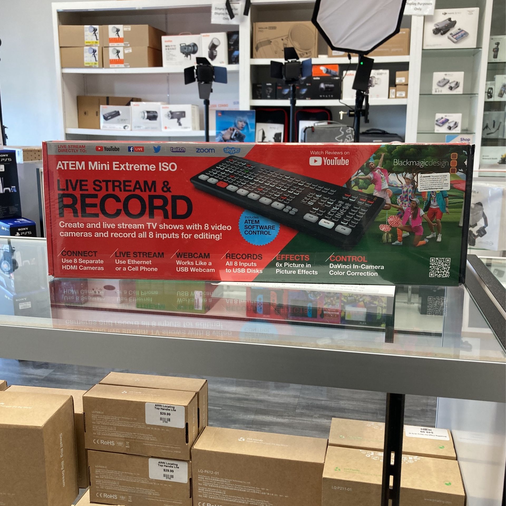 ATEM Mini Extreme ISO Video Switcher