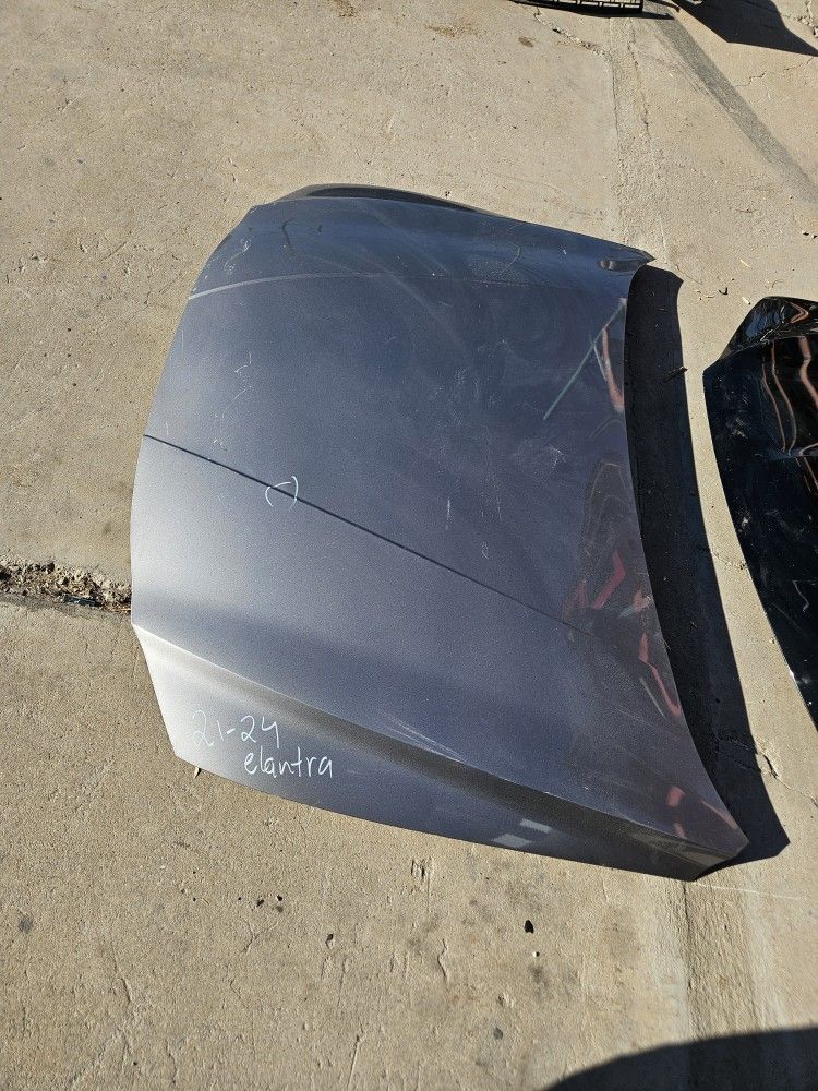 Hyundai Elantra Hood Oem Front 21 To 24