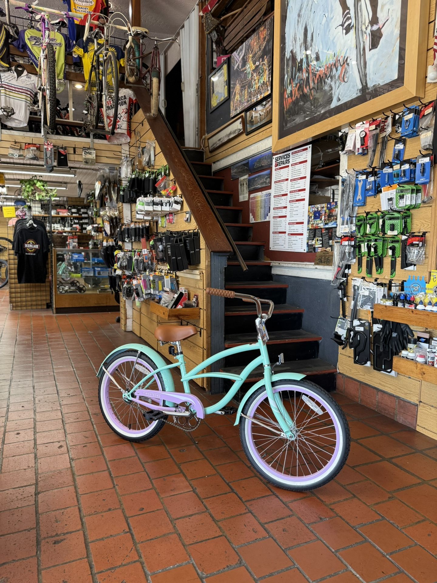 Jr Size Beach Cruiser Bike