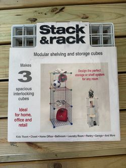 Stack & Rack Modular Wire Storage Cubes