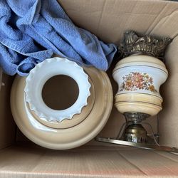 Vintage Hurricane Lamps