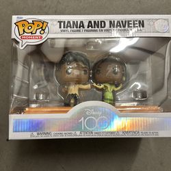 Funko Pop Disney 100 Tiana and naveen