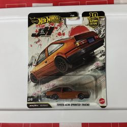 Toyota AE86 Sprinter Trueno - Hot Wheels Premium