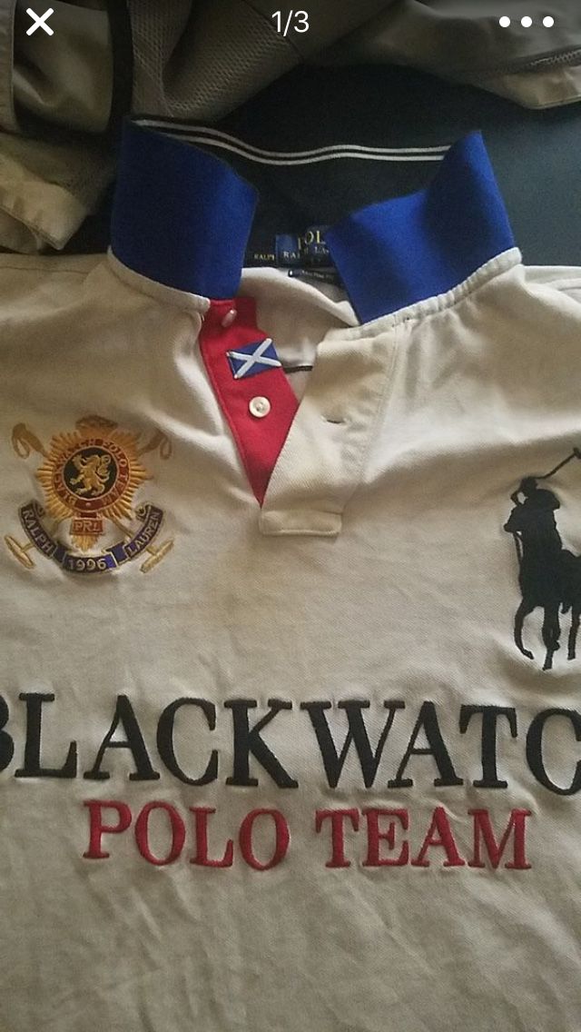 Black watch polo