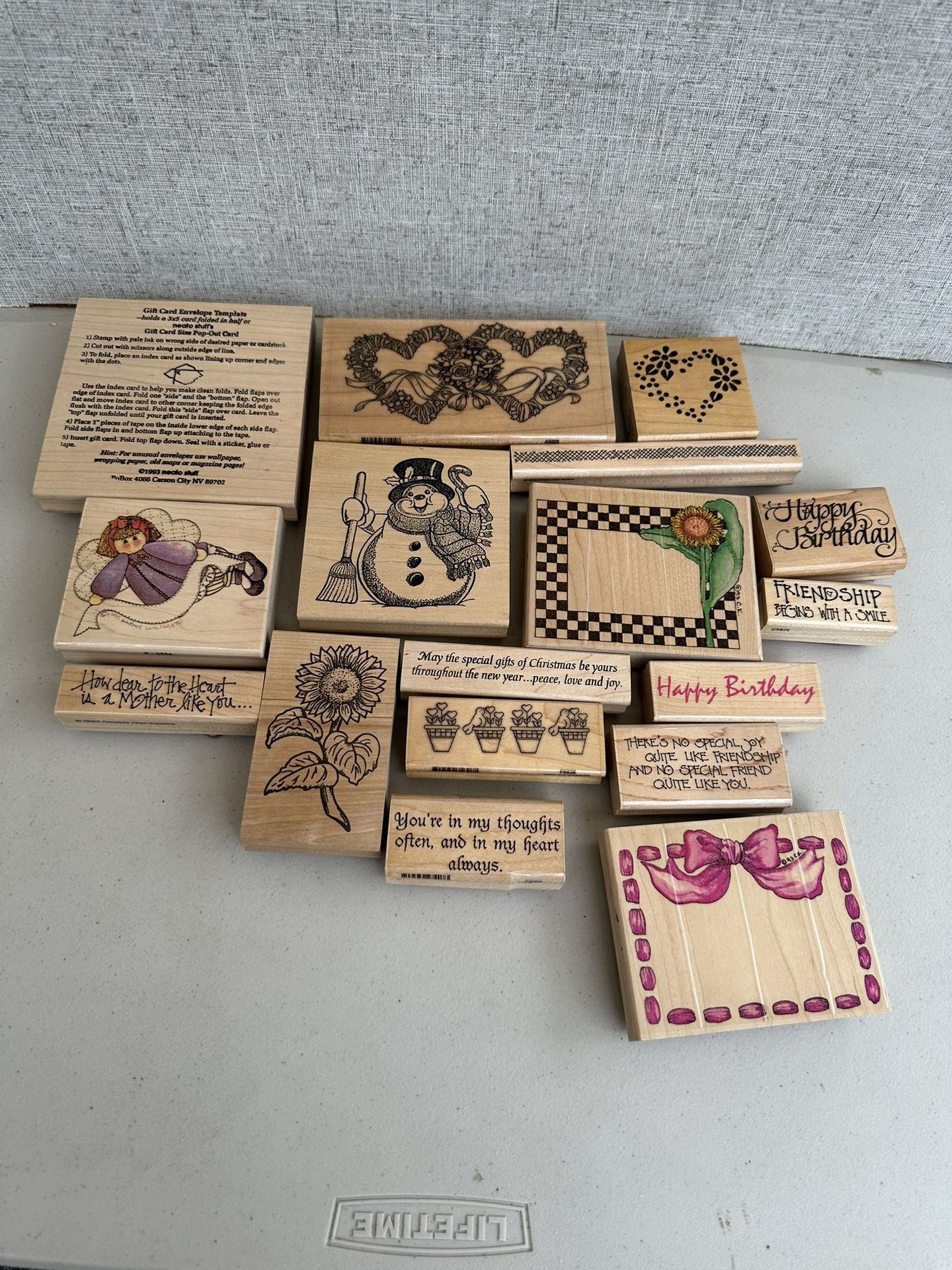A Lot Of Rubber Stamps