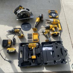 Dewalt Power Tools 20v XR & Pneumatic 