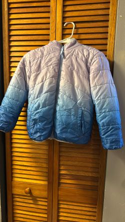 Girls Winter Jacket -small 7/8 By Eddie Bauer