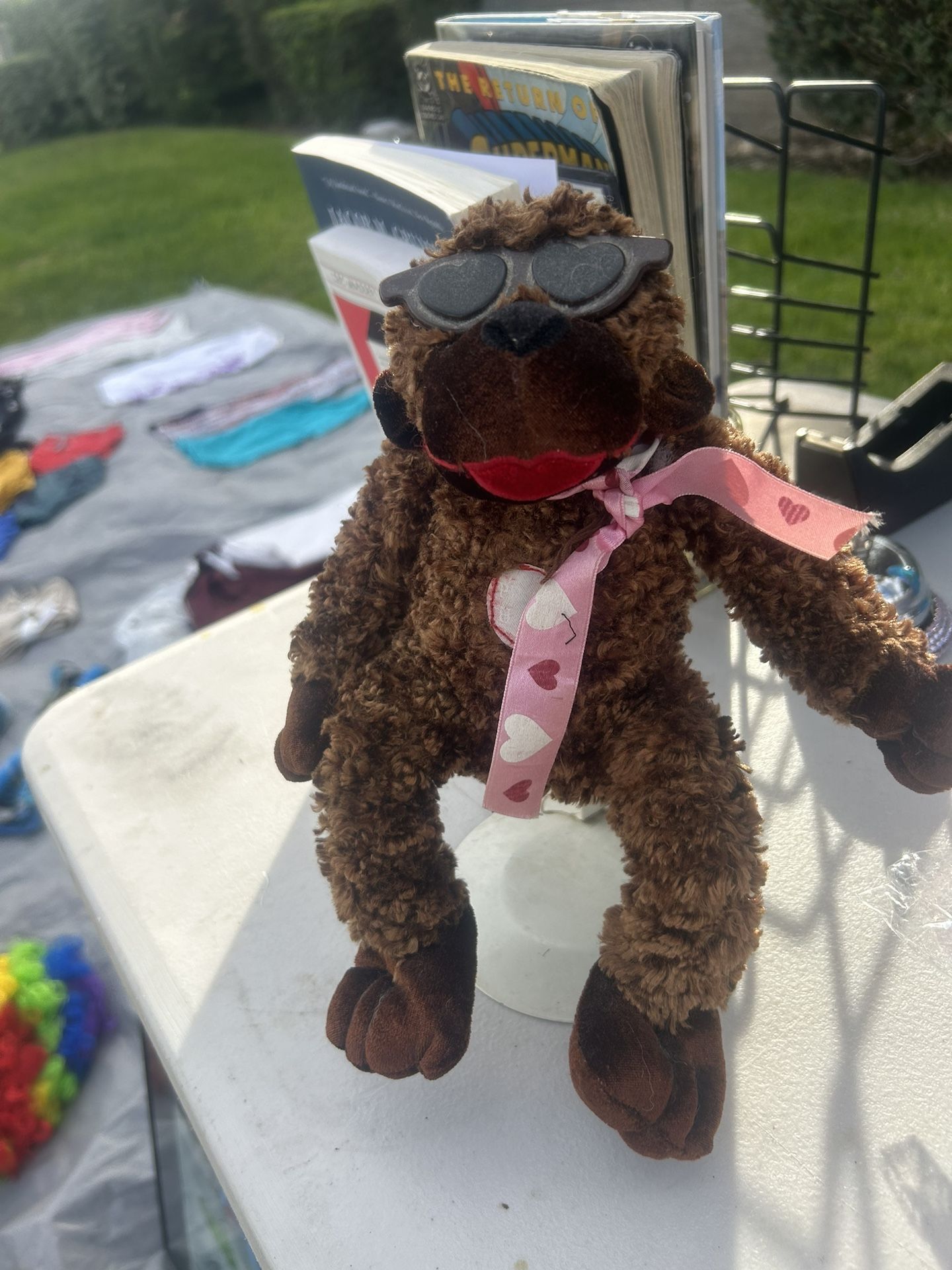 Soft Toy ( Monkey With Stand)