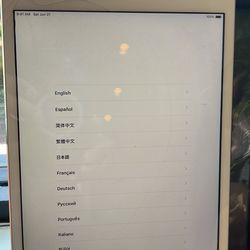 ipad mini 3 16GB wifi Model A1599