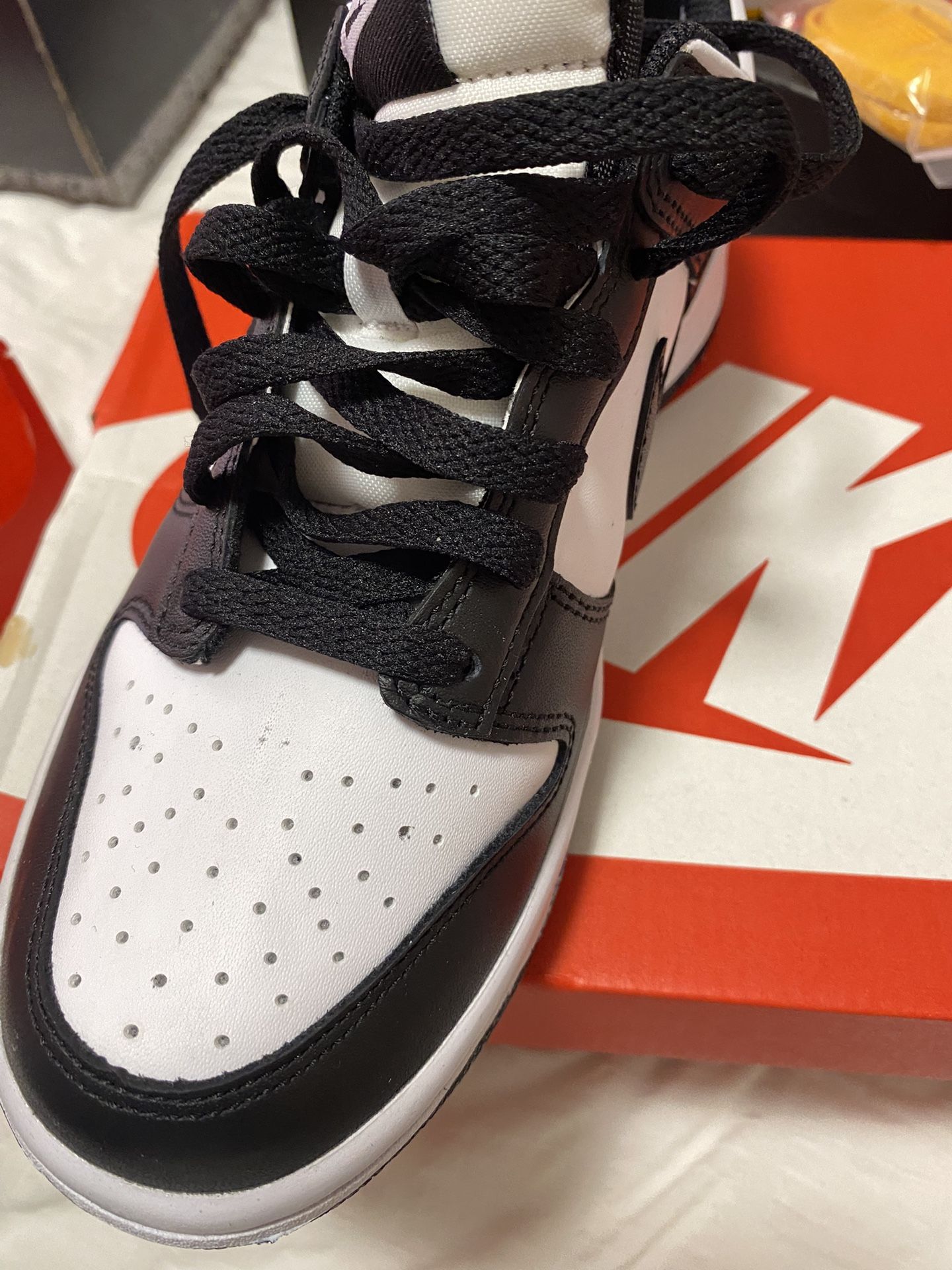 Black N White Dunks, Size 7