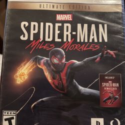 Spider Man Miles Morales PS5 New Sealed 