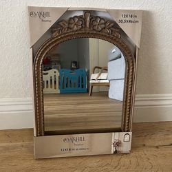 NEW Oakhill Arched Mirror 12 in x 18 in