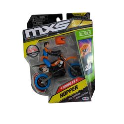 Jakks MXS Moto XTreme Sports Free Flyer Motorcycle Toy Sound FX Series 13