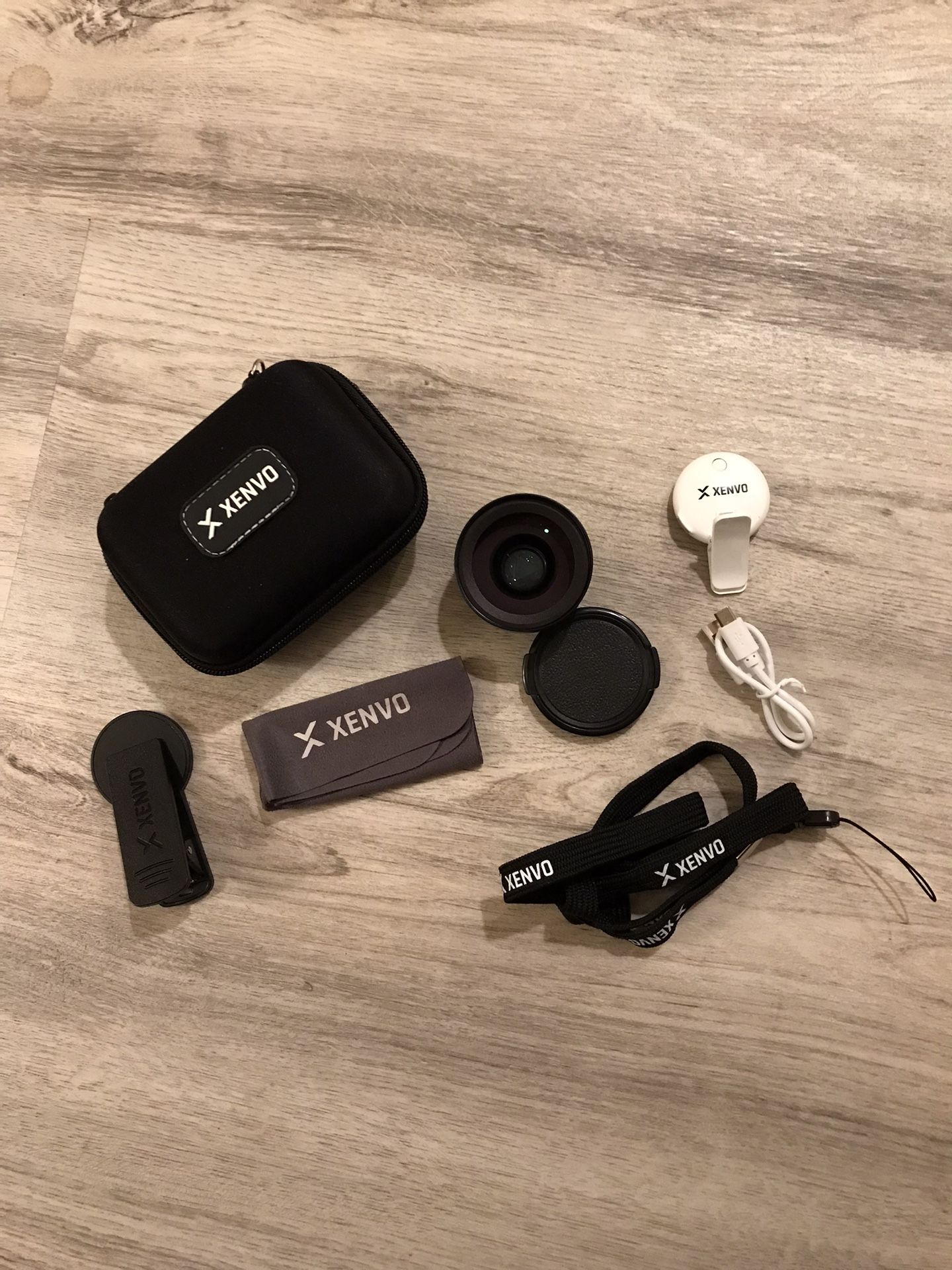 Xenvo Lens Kit Truview 45x Super Wide Angle Clarus 15x Macro In Case Black