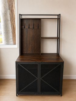 Dog crate furniture
