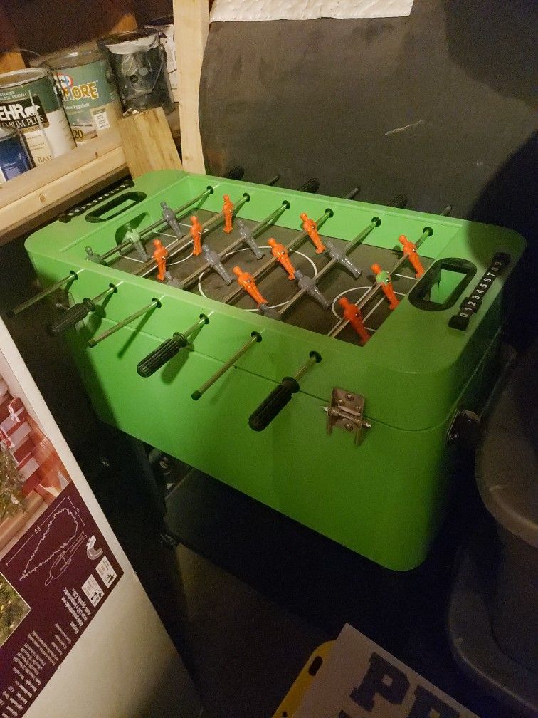 Foosball Table/Cooler (Half Off Retail)