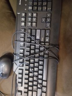Keyboard and mouse, perfect conditions
