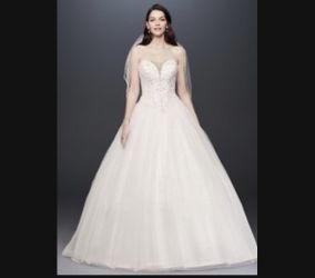 Wedding Dress & Veil Size 8