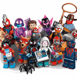 Lego spider verse minifigs