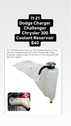 11-21 Dodge Charger Challenger Chrysler 300 Coolant Reservoir $40