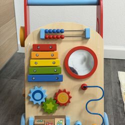 Nuby Wooden Baby Walker
