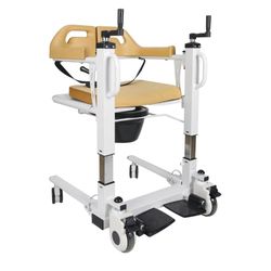New in box. Patient Lift Transfer Chair for Home, 4 in 1 Portable Transfer Chair for Adults, Elderly, Bed to Toilet, Seated Assist Transfer Wheelchair