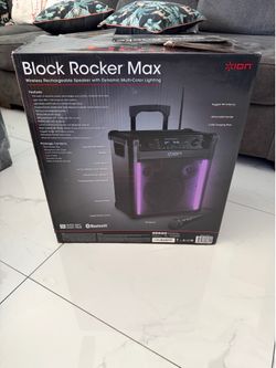 Brand new block rocker max bluetooth speaker asking $150