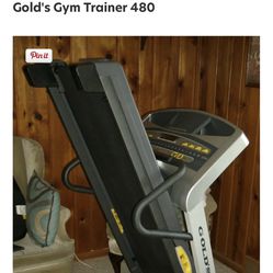 Gold gym 480 Treadmill.