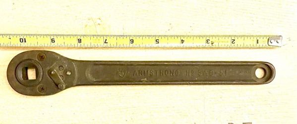 Vintage Armstrong Military Ratchet